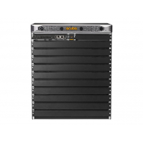 Switch HP Aruba 6410 v2 Switch 2 Management Module Slots 10 Line Module Slots 4 Power Supply Slots 4 Fan Tray Slots 12U w/o PSU