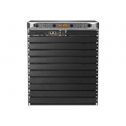 Switch HP Aruba 6410 v2 Switch 2 Management Module Slots 10 Line Module Slots 4 Power Supply Slots 4 Fan Tray Slots 12U w/o PSU