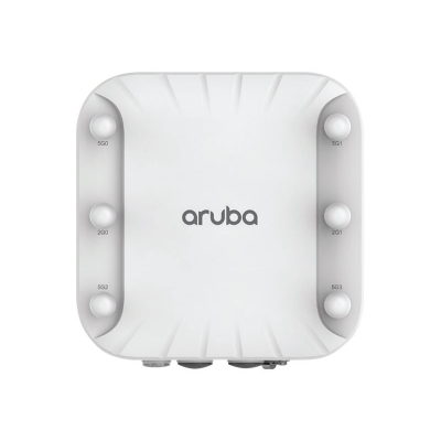 Punkt dostępowy HP Aruba AP-518 Access Point   802.11ax 2x2:2/4x4:4 Dual Radio 6xRPSMA Connectorized Indoor Hardened
