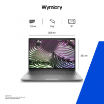 Laptop HP ZBook X 16 G1i MWS 16 WUXGA Ultra 7-255H 32GB 1TB SSD W11P 3YW