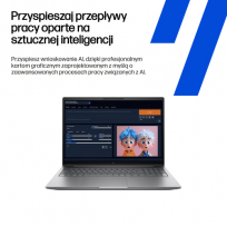 Laptop HP ZBook X 16 G1i MWS 16 WUXGA Ultra 9-285H 32GB 2TB SSD W11P 3YW