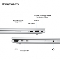 Laptop HP EliteBook 8 G1i 14 WUXGAUltra 7-258V 32GB 1TB W11P 3YW
