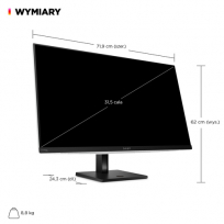 Monitor HP OMEN Transcend 31.5 QD-OLED UHD 240Hz 250cd/m2 0.03ms 2xHDMI DP