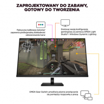 Monitor HP OMEN Transcend 31.5 QD-OLED UHD 240Hz 250cd/m2 0.03ms 2xHDMI DP