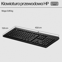 Klawiatura HP 125 G2 USB