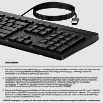 Klawiatura HP 125 G2 USB
