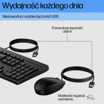 Zestaw klawiatura + mysz HP 225 G2