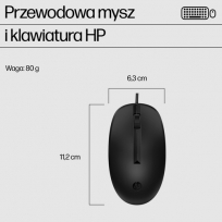 Zestaw klawiatura + mysz HP 225 G2