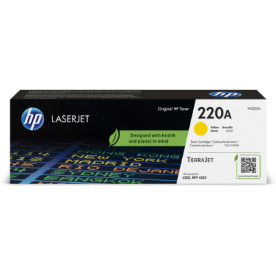 Toner HP 220A Yellow Original LaserJet Cartridge