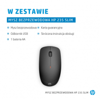 Mysz bezprzewodowa HP 235 Slim Wireless Mouse