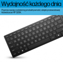 Klawiatura HP 320K Wired Keyboard