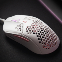 Mysz HP HyperX Pulsefire Haste white-pink