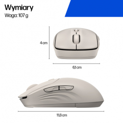 Mysz bezprzewodowa HP 410 Quiet czarna