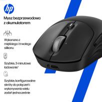 Mysz bezprzewodowa HP 705 Rechargeable Wireless Mouse