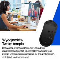 Mysz bezprzewodowa HP 705 Rechargeable Wireless Mouse