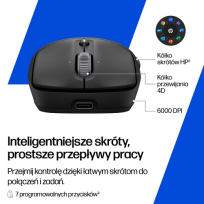 Mysz bezprzewodowa HP 700 Rechargable