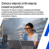 Monitor przenośny HP Series 5 Pro 514pn 14 WQXGA IPS USB-C