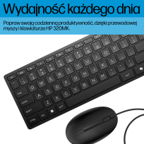 Zestaw klawiatura + mysz HP 320