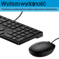 Zestaw klawiatura + mysz HP 320