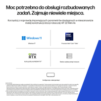 Komputer HP Z2 Mini G1i Ultra 7-265 32GB 1TB SSD NVIDIA ProVis RTX A1000 W11P