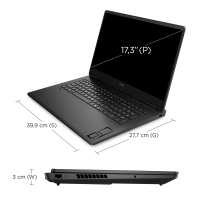 Laptop HP OMEN 17-db0128nw 17.3 FHD IPS AG Ryzen 5 8645HS 16GB 512GB RTX4060 Win11 2Y