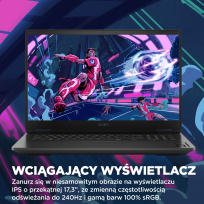 Laptop HP OMEN 17-db0128nw 17.3 FHD IPS AG Ryzen 5 8645HS 16GB 512GB RTX4060 Win11 2Y