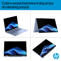 Laptop HP OmniBook 5 Flip 14-fp0004nw Core 5 120U 142K Touch IPS 16GB LP512GB 1080p 68Wh Win11 Blue Sky 2Y