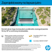 Laptop HP OmniBook 7 16-az0222nw Core 5 210H 162K AG 16GB 512GB 5 Mpx IR 70Wh Win11 Glacial Silver 2Y