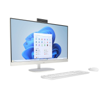 Komputer HP 27-cr0232nw AIO 27 FHD IPS AG Ryzen 5 7520U 16GB 512GB AMD Win11 2Y biały