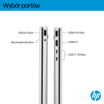 Laptop HP OmniBook Flip 14 WUXGA Touch IPS Ryzen AI 5 340 16GB 512GB BT BLKB x360 Win11 Meteor Silver 2Y
