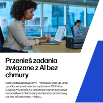 Komputer HP ZGX Nano G1n AI GB10 128GB 4 TB Linux Mini AI Workstation AI Czarny