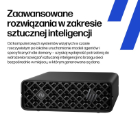 Komputer HP ZGX Nano G1n AI GB10 128GB 4 TB Linux Mini AI Workstation AI Czarny