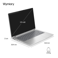 Laptop HP EliteBook 6 G2a 14 WUXGA Ryzen AI 5 PRO 440 32GB 512GB SSD W11P