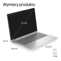 Laptop HP EliteBook 6 G2i 14 WUXGA Core 7 360 16GB 512GB SSD W11P