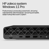Komputer HP EliteDesk 8 Mini G2a Ryzen AI 5 PRO 440 16GB 512GB W11P