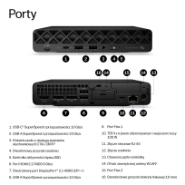 Komputer HP EliteDesk 8 Mini G2i Ultra 5-322 16GB 512GB W11P