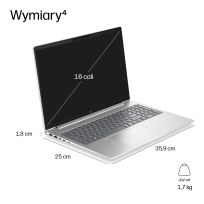 Laptop HP ProBook 4 G2a 16 WUXGA Ryzen AI 5 435 16GB 512GB SSD W11P