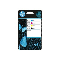 Tusz HP 932 Black 933 CMY Original Ink Cartridge 4-Pack