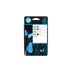 Tusz HP 932 Black 933 CMY Original Ink Cartridge 4-Pack
