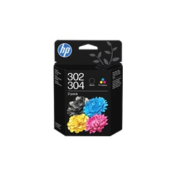 Tusz HP 302/304 Tri-color/Black Ink Cartridge 2-Pack