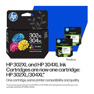 Tusz HP 302XL/304XL Tri-clr Original Ink Cartridge