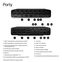 Komputer HP EliteDesk 8 Mini G2a Ryzen AI 5 PRO 440 16GB 512GB W11P