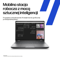Laptop HP ZBook Fury 16 WUXGA Ultra 7-255HX 32GB 1TB SSD RTX Pro 2000 BK W11P 3YW