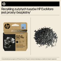 Tusz HP 924e EvoMore Black Original Ink Cartridge