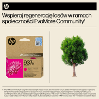 Tusz HP 937e EvoMore Magenta Original Ink Cartridge