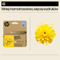 Tusz HP 937e EvoMore Yellow Original Ink Cartridge