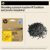 Tusz HP 937e EvoMore Yellow Original Ink Cartridge
