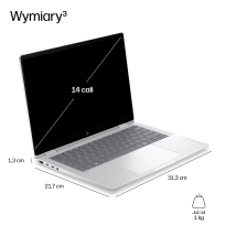 Laptop HP EliteBook X G2i 14 WUXGA Ultra 5 335 32GB 1TB SSD W11P