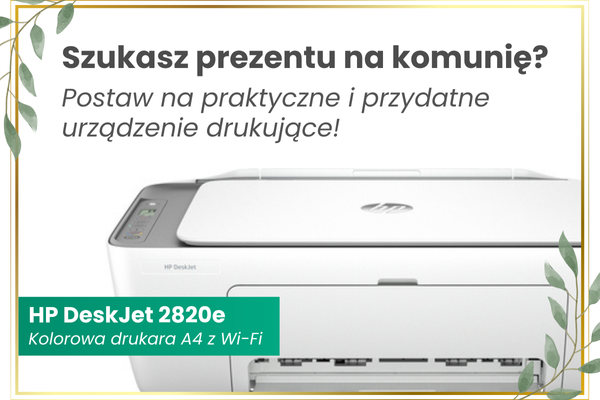 Prezent na komunię z myślą o przyszłości – HP DeskJet 2820e dla młodego ucznia