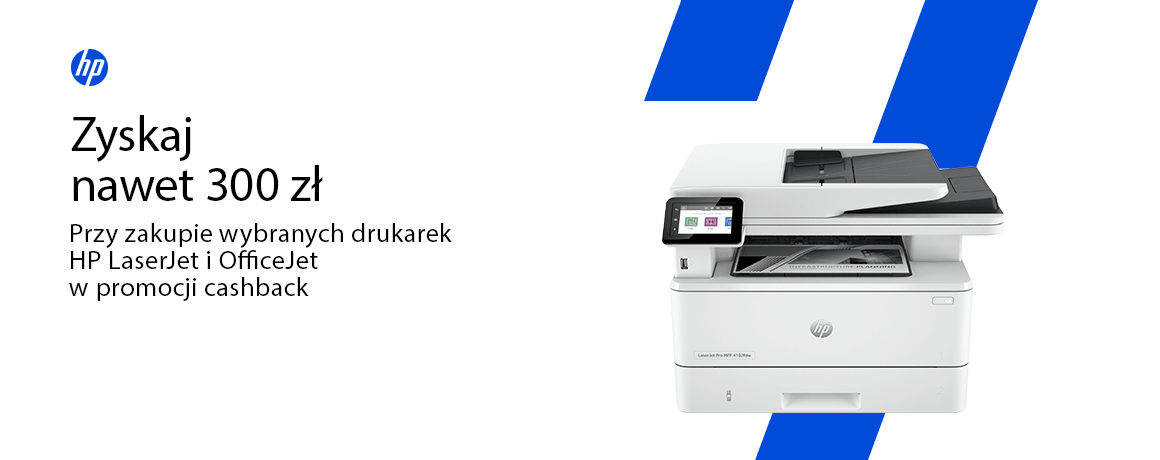 Nawet 300 zł zwrotu za zakup drukarki HP